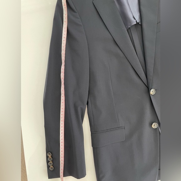 Brooks Brothers Navy 38 Regular New with basted stitching - Picture 5 of 10